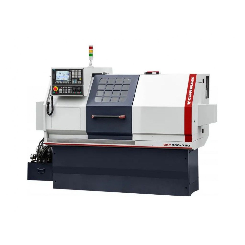 Токарний верстат з ЧПУ Cormak 360x750 з гідравлічним патроном, Siemens Sinumerik - фото 5 Токарний верстат з ЧПУ Cormak 360x750 з гідравлічним патроном, Siemens Sinumerik - фото 5