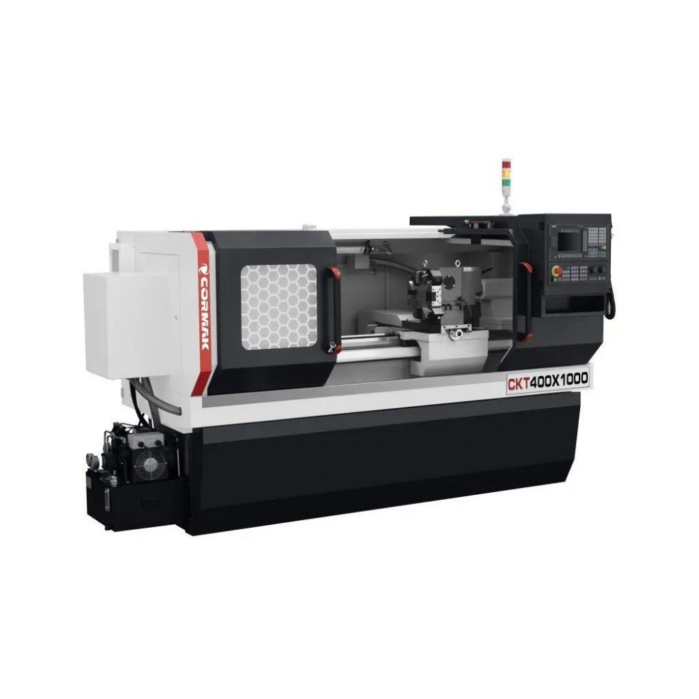 Токарний верстат з ЧПУ Cormak 400x1000 з гідравлікою - фото 1 Токарний верстат з ЧПУ Cormak 400x1000 з гідравлікою - фото 1