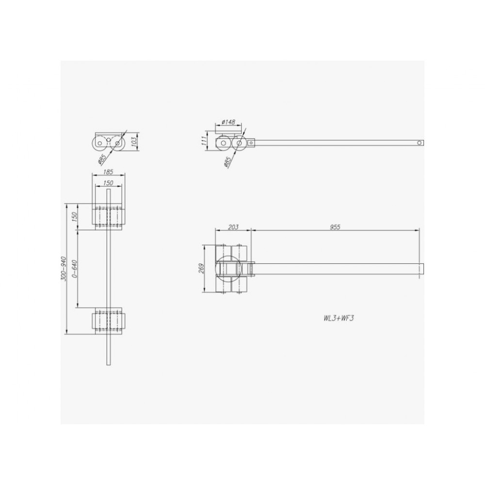 Транспортний набір WL3 + WF3 - фото 5 Транспортний набір WL3 + WF3 - фото 5