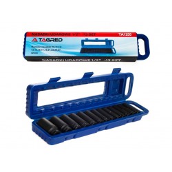 Ударні шестигранні головки 78 мм 1/2, 13 шт, TAGRED TA1255