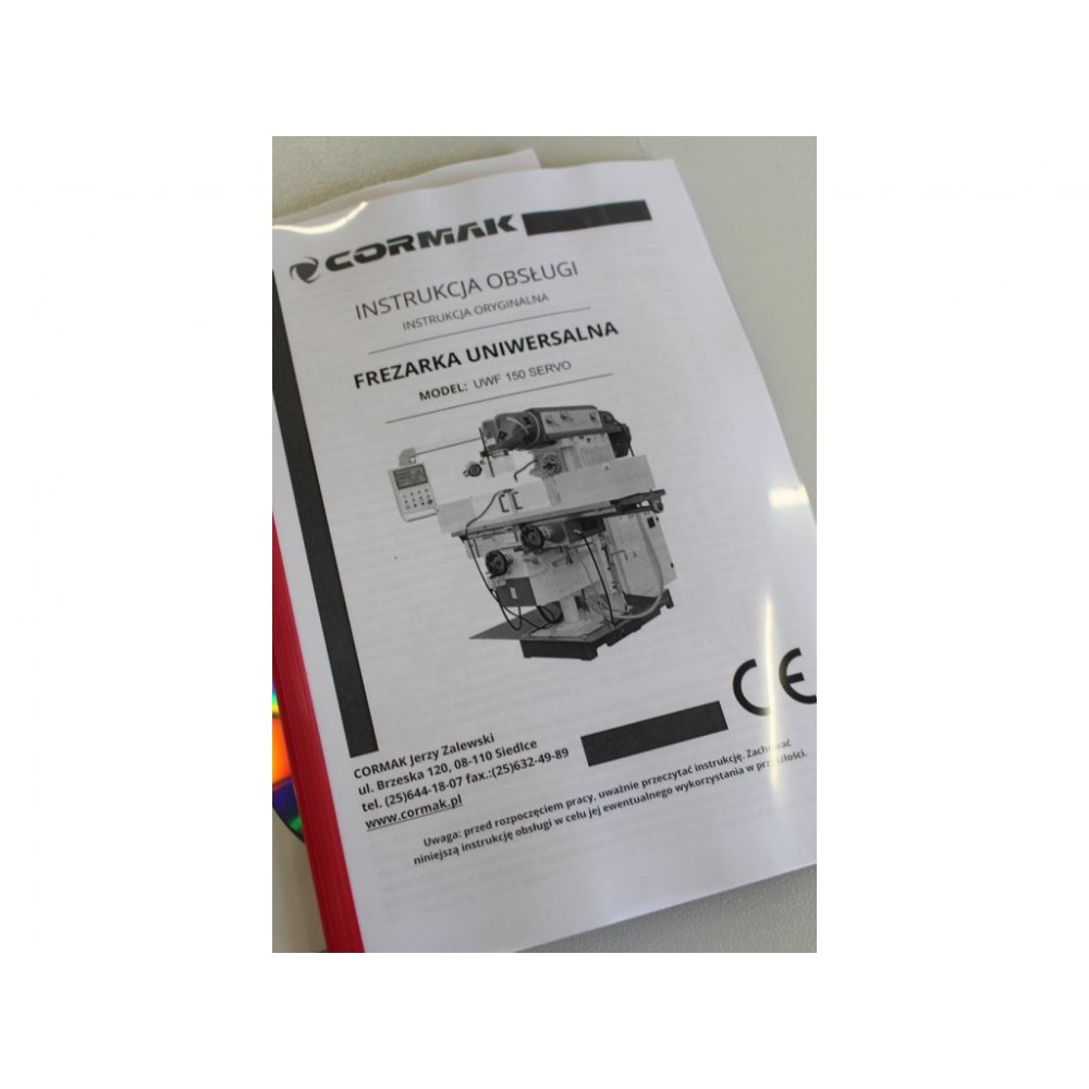 Універсальний фрезерний верстат CORMAK UWF 150 SERVO - фото 5 Універсальний фрезерний верстат CORMAK UWF 150 SERVO - фото 5