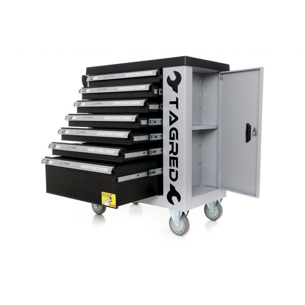 Візок з інструментами для майстерні TAGRED TA212, 251 ел - фото 1