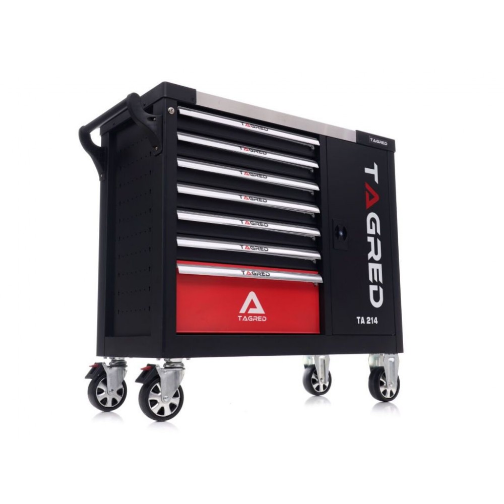 Візок для майстерні з інструментами TAGRED TA214, 298 ел
