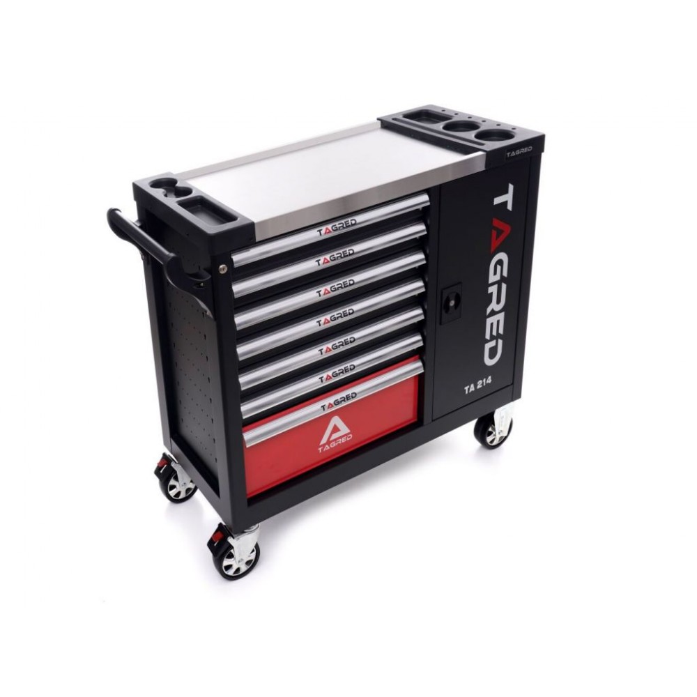 Візок для майстерні з інструментами TAGRED TA214, 298 ел - фото 5