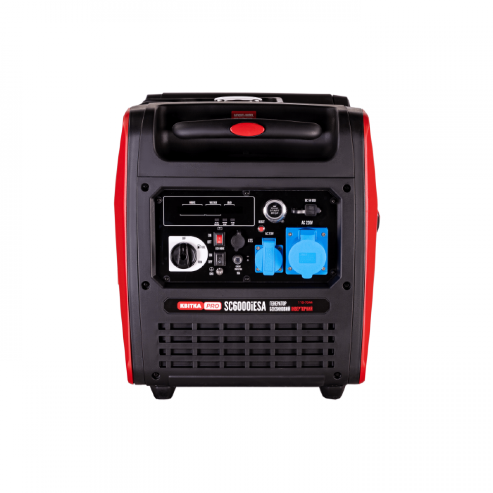 Генератор інверторний в корпусі 5,5/6,0 КВт SC6000iESA (ручний+електр. пуск) під ATS, КВІТКА PRO - фото 6 Генератор інверторний в корпусі 5,5/6,0 КВт SC6000iESA (ручний+електр. пуск) під ATS, КВІТКА PRO - фото 6