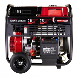 Генератор дизельний 7,0/7,5 КВт SCD9000E (ручний+електр. пуск), КВІТКА PRO Генератор дизельний 7,0/7,5 КВт SCD9000E (ручний+електр. пуск), КВІТКА PRO