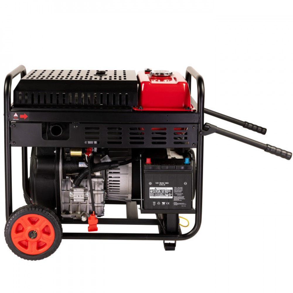 Генератор дизельний 9,5/10,0 КВт KDG14000EA3Q (ручний+електр. пуск), КВІТКА PRO - фото 5 Генератор дизельний 9,5/10,0 КВт KDG14000EA3Q (ручний+електр. пуск), КВІТКА PRO - фото 5