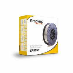 Алюмінієвий зварювальний дріт GRADIENT, ER5356, 1 мм, 7 кг Алюмінієвий зварювальний дріт GRADIENT, ER5356, 1 мм, 7 кг