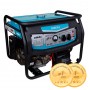 Генератор бензиновий 220В 6.0/6.5кВт 4-х тактний електрозапуск SIGMA