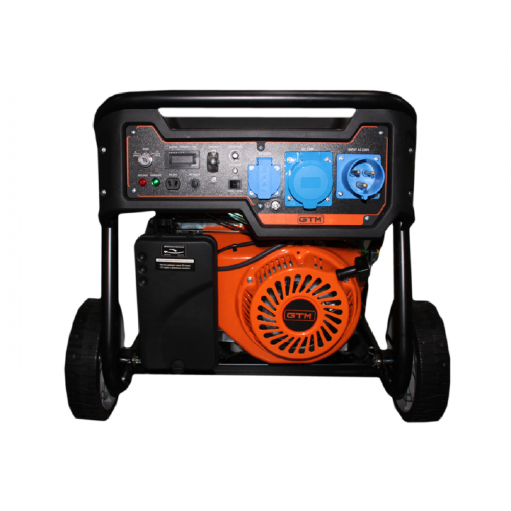 Генератор бензиновий 7 кВт GTM DK7500-L-3 із вбудованим АВР - фото 1 Генератор бензиновий 7 кВт GTM DK7500-L-3 із вбудованим АВР - фото 1