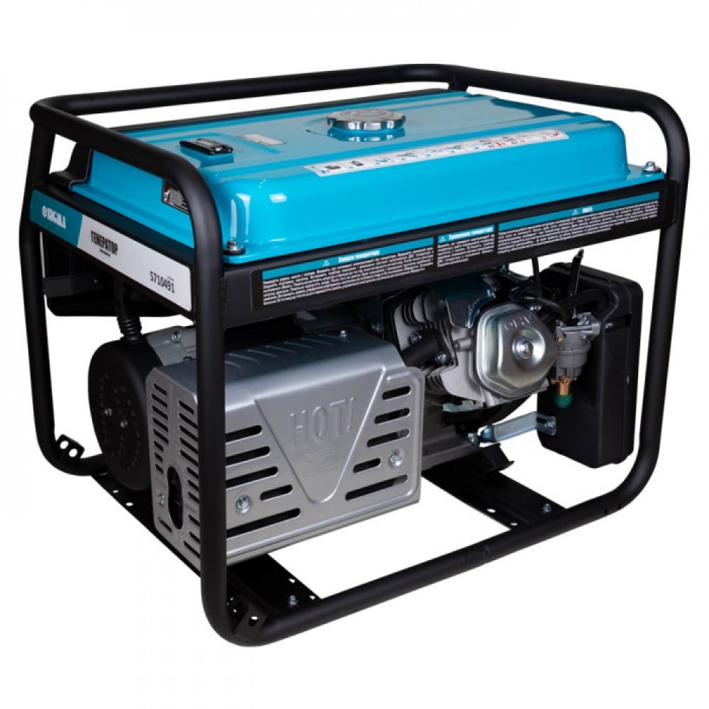 Генератор бензиновий 220В 6.0/6.5кВт 4-х тактний електрозапуск SIGMA - фото 4 Генератор бензиновий 220В 6.0/6.5кВт 4-х тактний електрозапуск SIGMA - фото 4