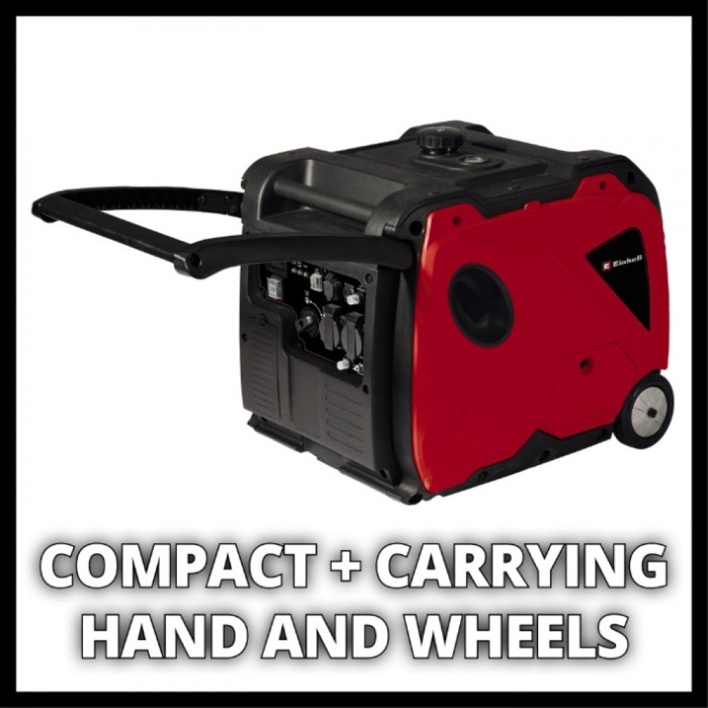 Генератор бензиновий інверторний Einhell TE-IG 3500 - фото 12 Генератор бензиновий інверторний Einhell TE-IG 3500 - фото 12