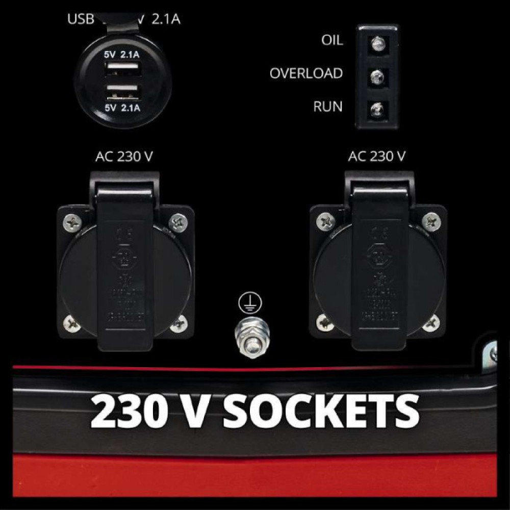 Генератор бензиновий інверторний Einhell TC-IG 2000 - фото 15 Генератор бензиновий інверторний Einhell TC-IG 2000 - фото 15