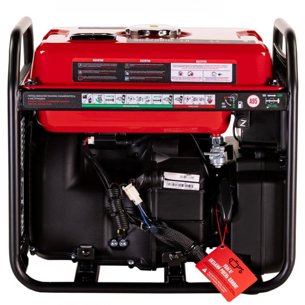 Генератор інверторний відкр. типу 3,0/3,2 КВт SC3200iH ручний пуск, КВІТКА PRO - фото 1 Генератор інверторний відкр. типу 3,0/3,2 КВт SC3200iH ручний пуск, КВІТКА PRO - фото 1