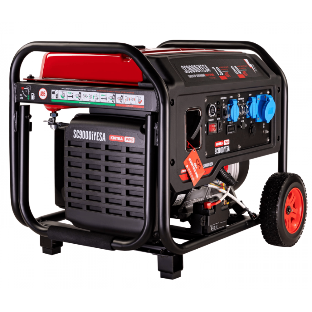 Генератор інверторний відкр. типу 7,0/8,0 КВт SC9000iYESA (ручний+електр. пуск) під ATS, КВІТКА PRO - фото 3 Генератор інверторний відкр. типу 7,0/8,0 КВт SC9000iYESA (ручний+електр. пуск) під ATS, КВІТКА PRO - фото 3