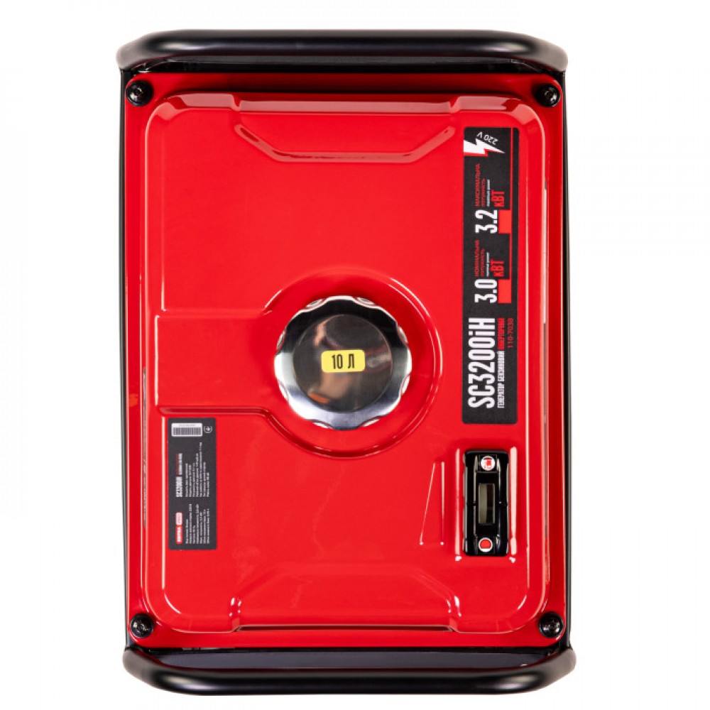 Генератор інверторний відкр. типу 3,0/3,2 КВт SC3200iH ручний пуск, КВІТКА PRO - фото 5 Генератор інверторний відкр. типу 3,0/3,2 КВт SC3200iH ручний пуск, КВІТКА PRO - фото 5