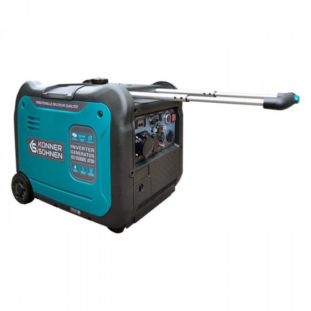 Генератор інверторний в корпусі 5,0/5,5 КВт KS 5500iES ATSR (ручний+електр. пуск), KONNER AND SOHN - фото 6 Генератор інверторний в корпусі 5,0/5,5 КВт KS 5500iES ATSR (ручний+електр. пуск), KONNER AND SOHN - фото 6