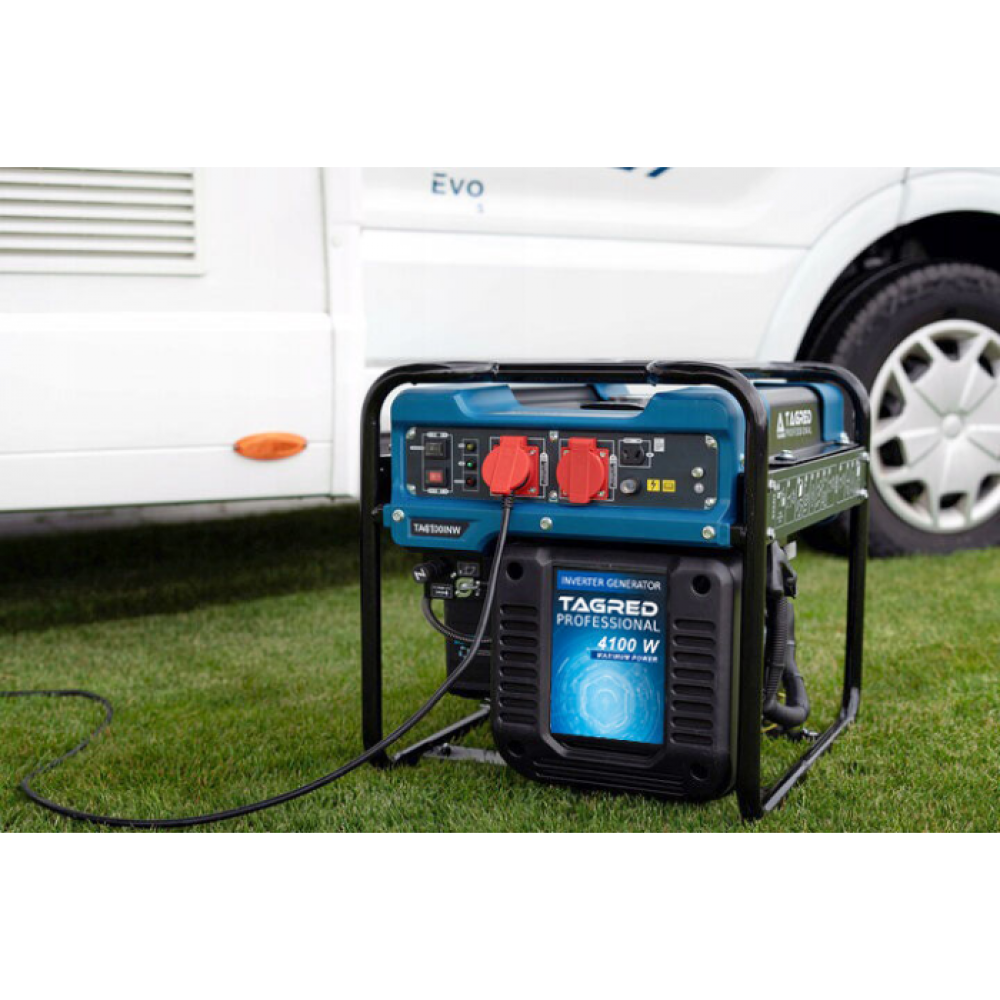 Генератор інверторний відкр. типу 3,7/4,1 КВт TA4100iNW ручний пуск, TAGRED - фото 6 Генератор інверторний відкр. типу 3,7/4,1 КВт TA4100iNW ручний пуск, TAGRED - фото 6