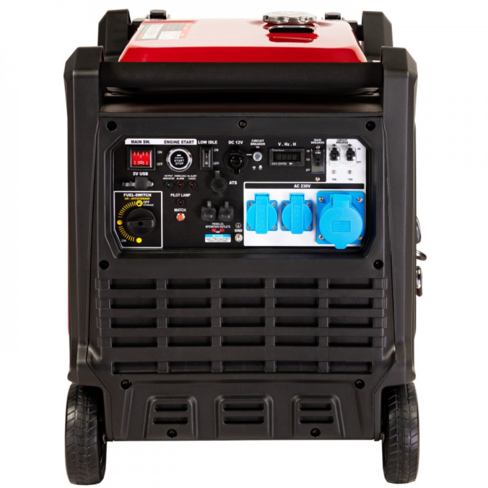 Генератор інверторний в корпусі 7,0/8,0 КВт KG8000iESAC (ручний+електр. пуск) під ATS, КВІТКА PRO - фото 5 Генератор інверторний в корпусі 7,0/8,0 КВт KG8000iESAC (ручний+електр. пуск) під ATS, КВІТКА PRO - фото 5