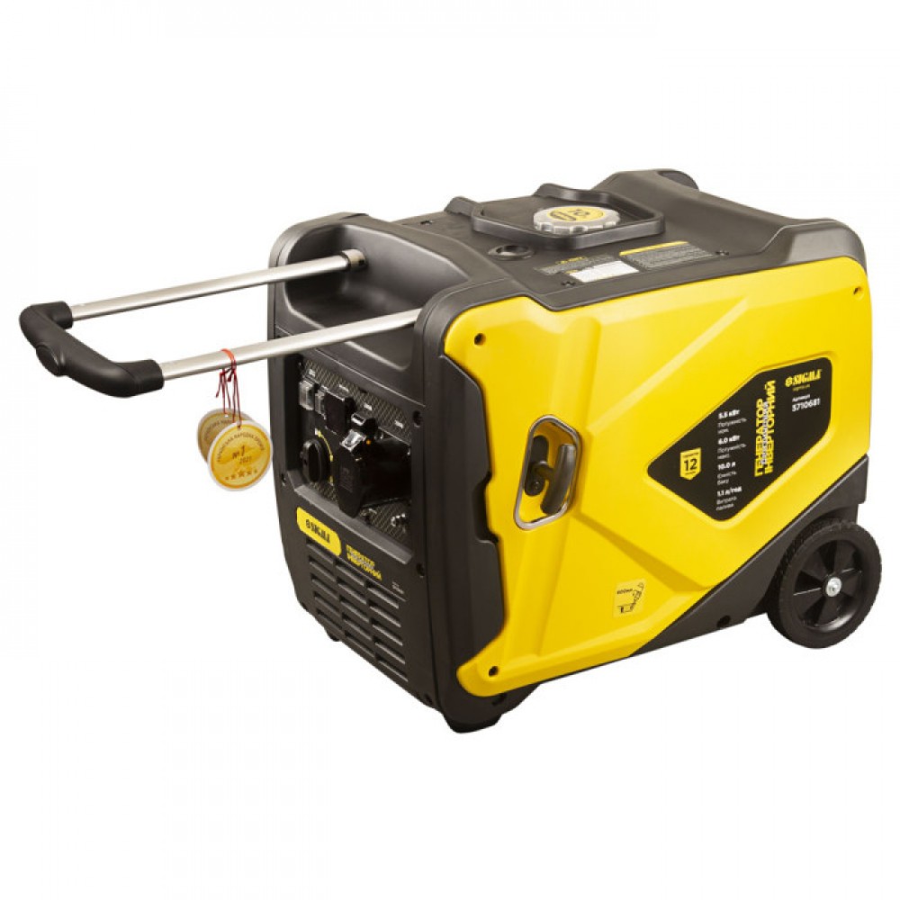 Генератор інверторний бензиновий 220В 5.5/6.0кВт 50дБ 4-х тактний електрозапуск SIGMA - фото 11 Генератор інверторний бензиновий 220В 5.5/6.0кВт 50дБ 4-х тактний електрозапуск SIGMA - фото 11