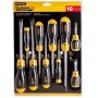 Набір викруток CushionGrip, 10 штук STANLEY 5-64-977