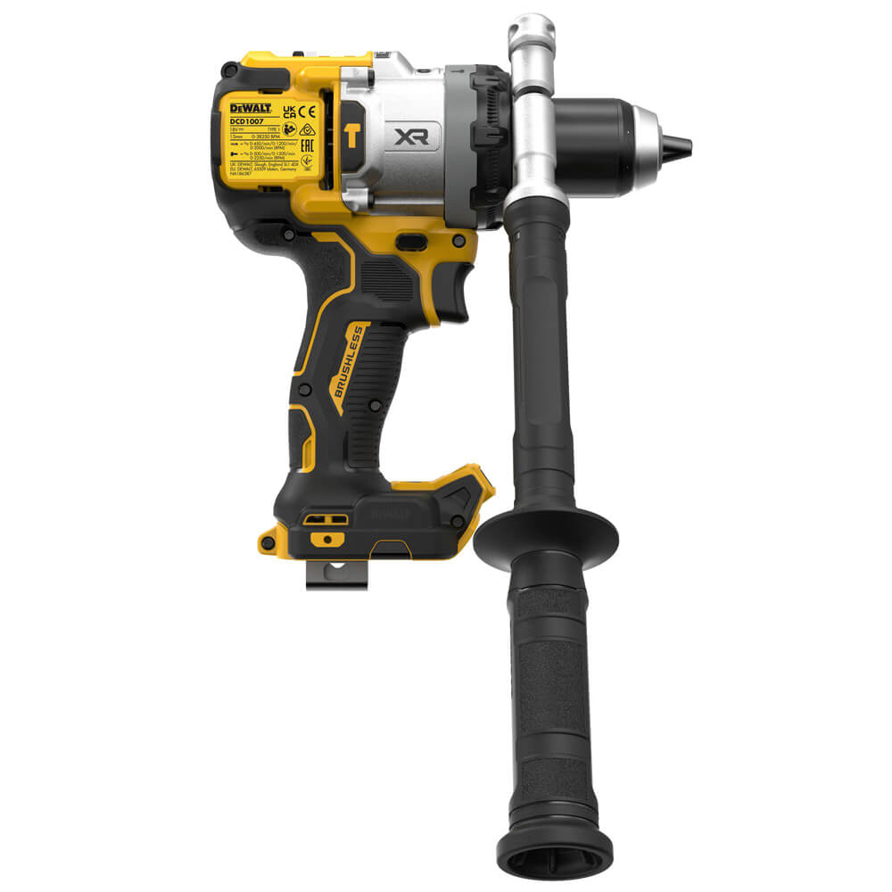 Дриль-шурупокрут акумуляторний безщітковий ударний DeWALT DCD1007N - фото 4 Дриль-шурупокрут акумуляторний безщітковий ударний DeWALT DCD1007N - фото 4