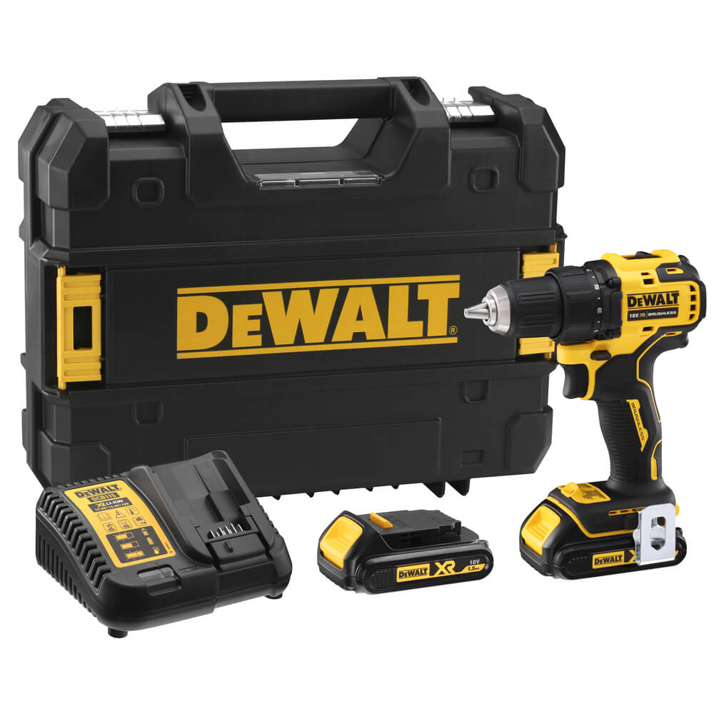 Дриль-шурупокрут акумуляторний безщітковий DeWALT DCD708S2T - фото 6 Дриль-шурупокрут акумуляторний безщітковий DeWALT DCD708S2T - фото 6