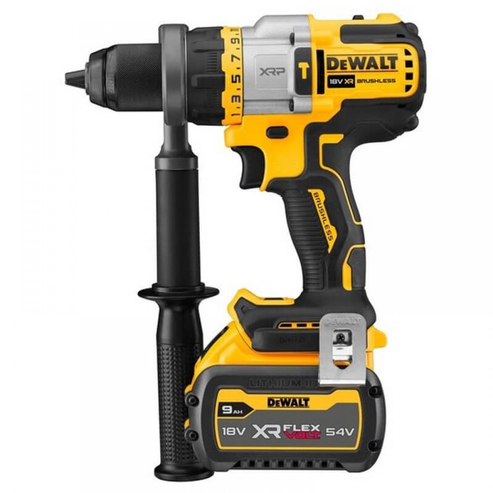 Дриль-шурупокрут акумуляторний безщітковий ударний DeWALT DCD999X1 - фото 1 Дриль-шурупокрут акумуляторний безщітковий ударний DeWALT DCD999X1 - фото 1