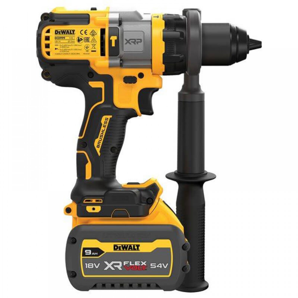 Дриль-шурупокрут акумуляторний безщітковий ударний DeWALT DCD999X1 - фото 2 Дриль-шурупокрут акумуляторний безщітковий ударний DeWALT DCD999X1 - фото 2