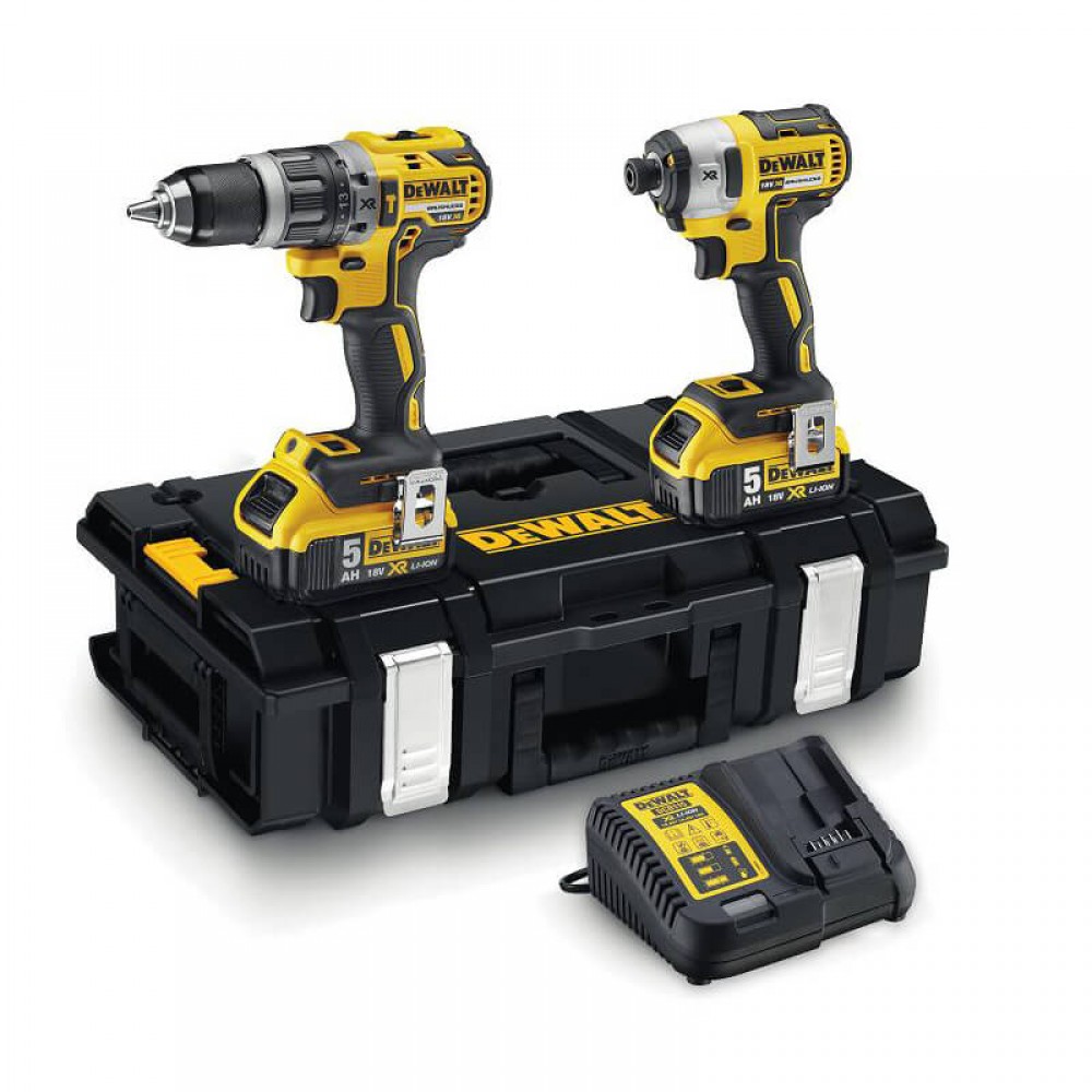 Набір з двох інструментів безщіткових DeWALT DCK266P2+DCB184 - фото 1 Набір з двох інструментів безщіткових DeWALT DCK266P2+DCB184 - фото 1