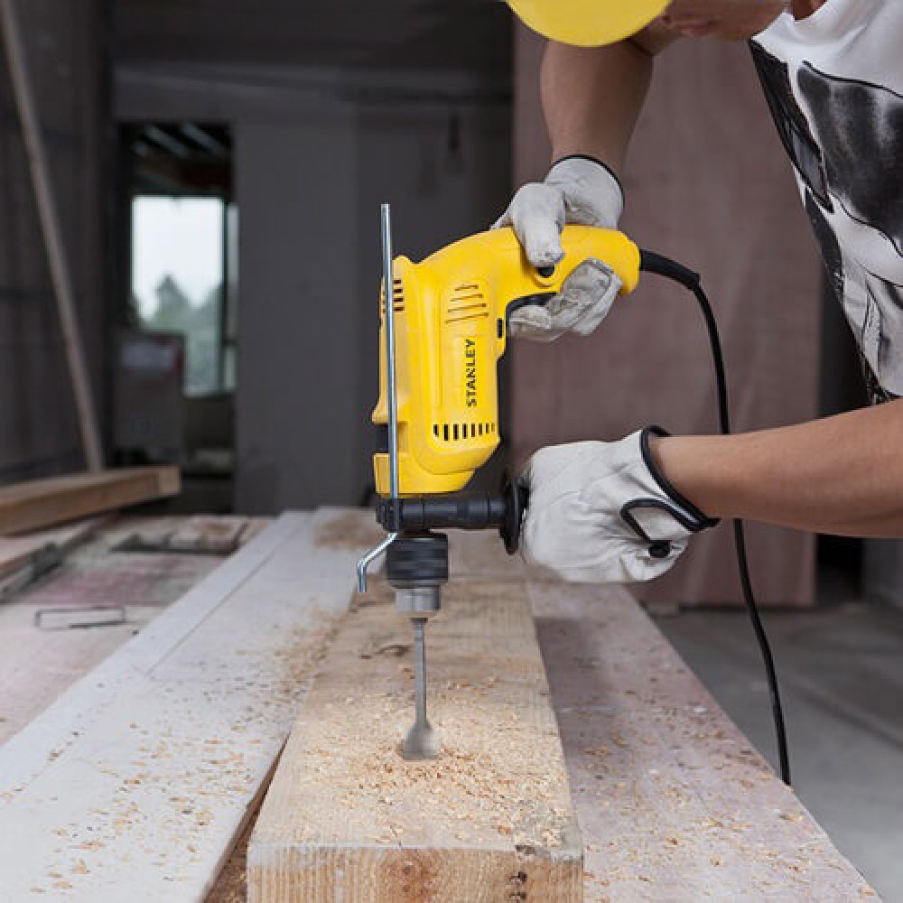 Дриль мережевий ударний STANLEY SDH600 - фото 3 Дриль мережевий ударний STANLEY SDH600 - фото 3