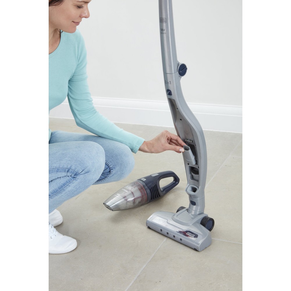 Пилосос акумуляторний (електровіник) BLACK+DECKER SVB520JW - фото 2 Пилосос акумуляторний (електровіник) BLACK+DECKER SVB520JW - фото 2