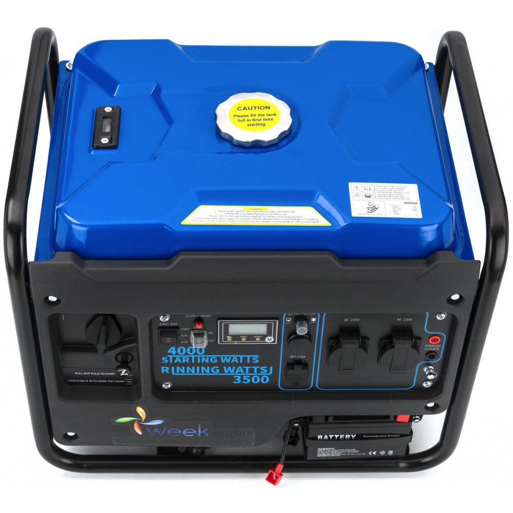 Генератор інверторний Weekender GT4000iOE - фото 4 Генератор інверторний Weekender GT4000iOE - фото 4