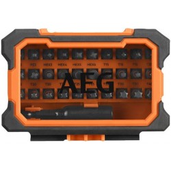 Набір викруткових насадок ударних AEG 25 мм, HEX- 1/4 \"30 шт. В футлярі (AAKSD31)