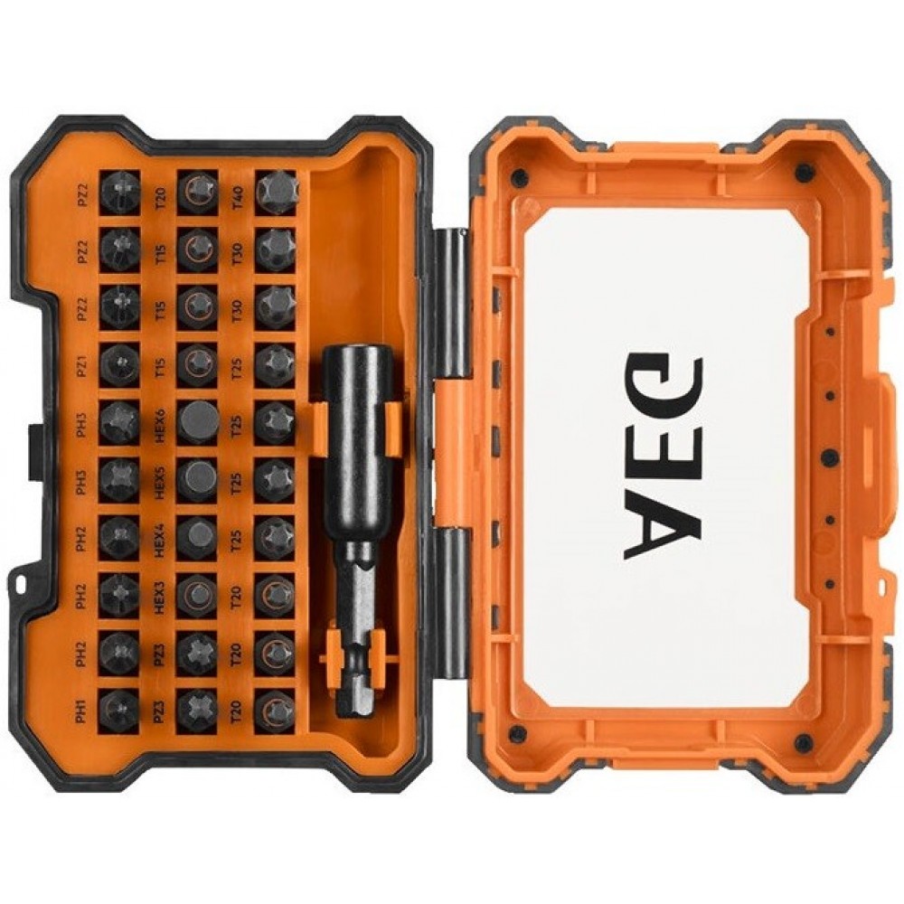 Набір викруткових насадок ударних AEG 25 мм, HEX- 1/4 "30 шт. В футлярі (AAKSD31) - фото 1 Набір викруткових насадок ударних AEG 25 мм, HEX- 1/4 "30 шт. В футлярі (AAKSD31) - фото 1