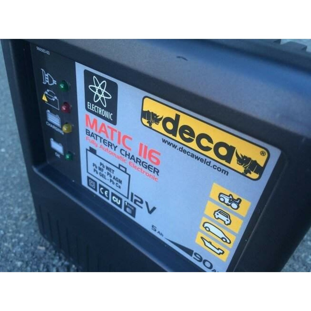 Автоматичний зарядний пристрій Deca MATIC 116 - фото 3 Автоматичний зарядний пристрій Deca MATIC 116 - фото 3
