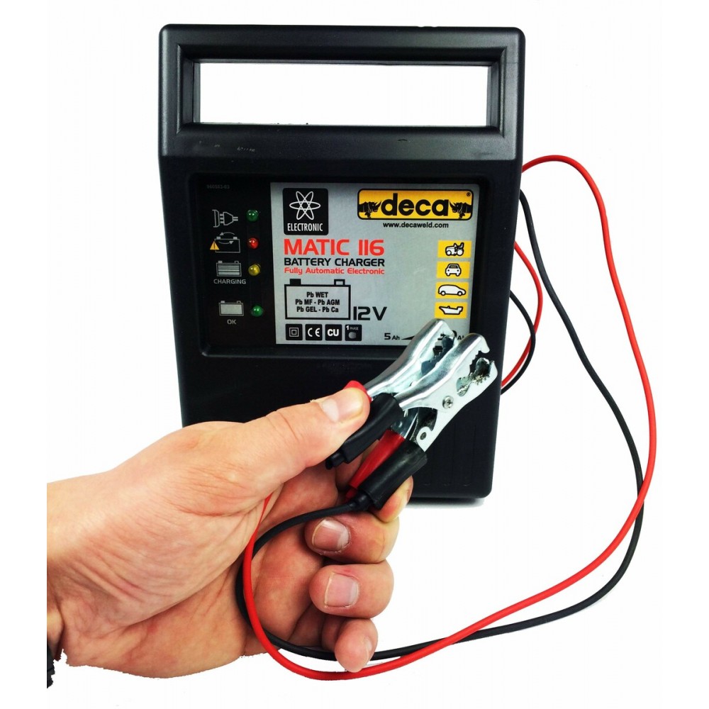 Автоматичний зарядний пристрій Deca MATIC 116 - фото 4 Автоматичний зарядний пристрій Deca MATIC 116 - фото 4