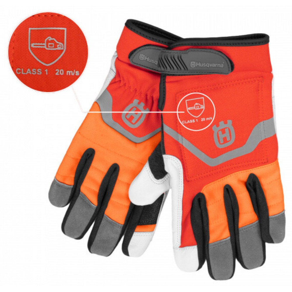 Рукавички із захистом Husqvarna Technical Class 1 (20 м/с) 8/M (5996512-08) - фото 2 Рукавички із захистом Husqvarna Technical Class 1 (20 м/с) 8/M (5996512-08) - фото 2