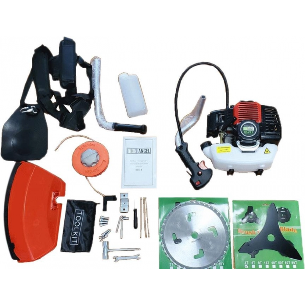 Мотокоса Iron Angel BС 43 В - фото 5 Мотокоса Iron Angel BС 43 В - фото 5