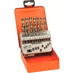 Набір свердел по металу AEG HSS-R DIN338 (4932352459) Набір свердел по металу AEG HSS-R DIN338 (4932352459)