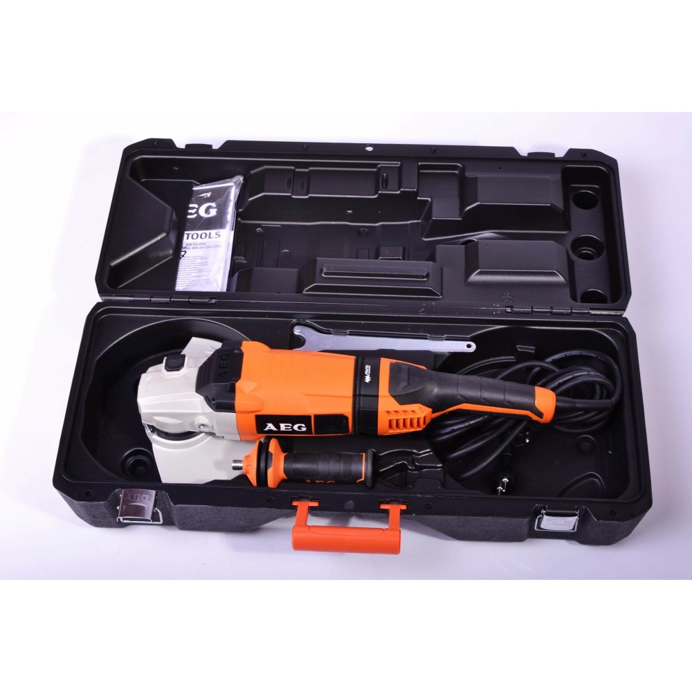 Кутова шліфувальна машина AEG WS 24-230 GEV DMS - фото 9 Кутова шліфувальна машина AEG WS 24-230 GEV DMS - фото 9