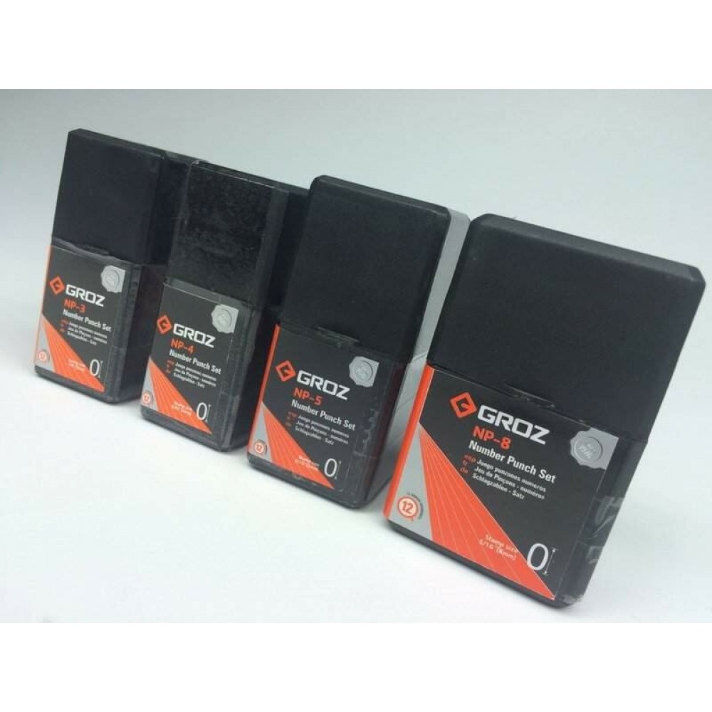 Цифрове клеймо розміром 8 мм Groz NP/8 - фото 1 Цифрове клеймо розміром 8 мм Groz NP/8 - фото 1