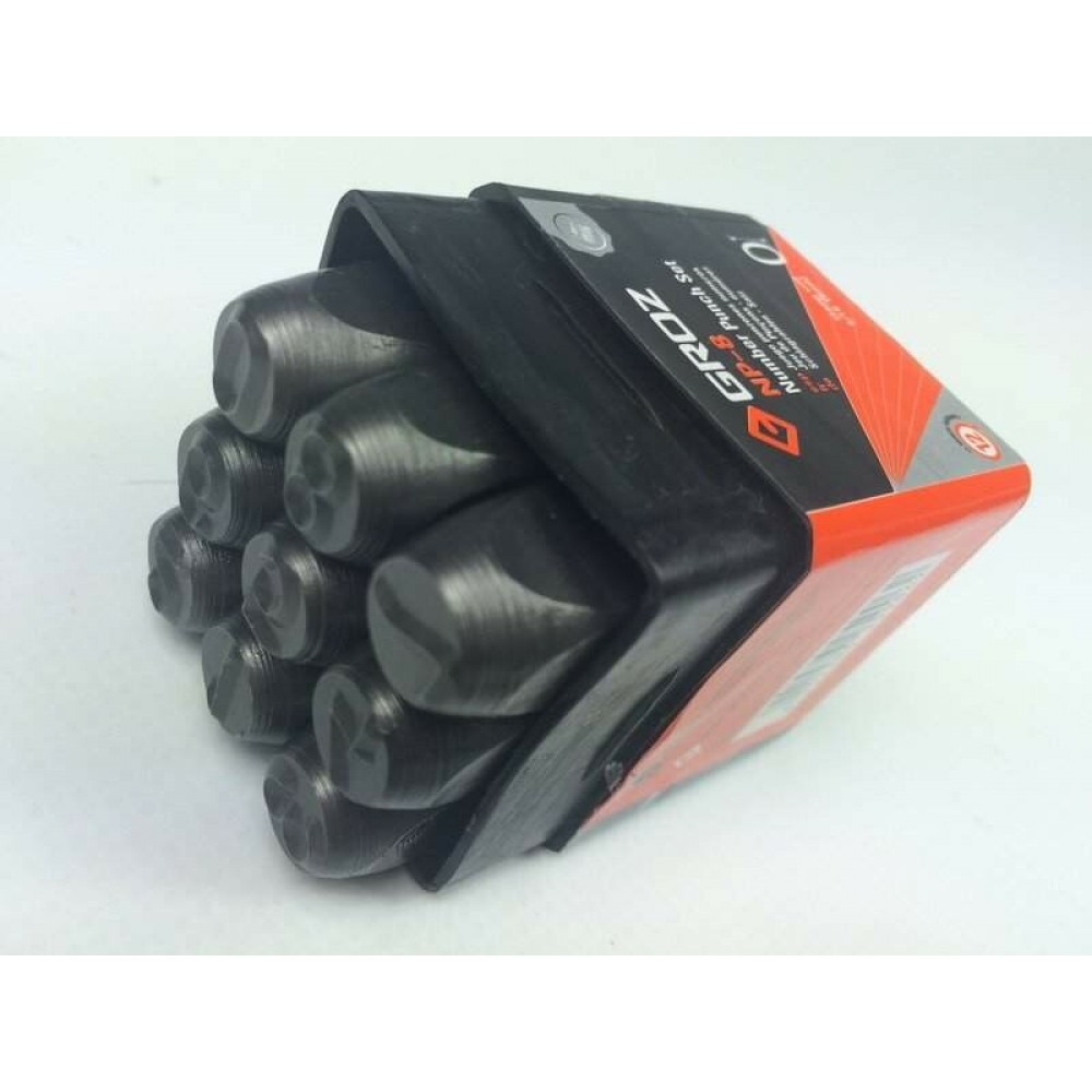 Цифрове клеймо розміром 8 мм Groz NP/8 - фото 2 Цифрове клеймо розміром 8 мм Groz NP/8 - фото 2