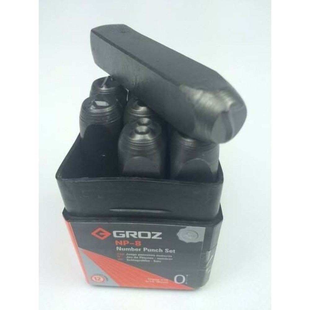 Цифрове клеймо розміром 8 мм Groz NP/8 - фото 3 Цифрове клеймо розміром 8 мм Groz NP/8 - фото 3