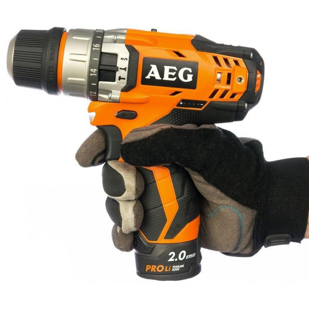 Акумуляторний шурупокрут AEG BSB12C2LI-X02KIT1X (4935459153) - фото 5 Акумуляторний шурупокрут AEG BSB12C2LI-X02KIT1X (4935459153) - фото 5