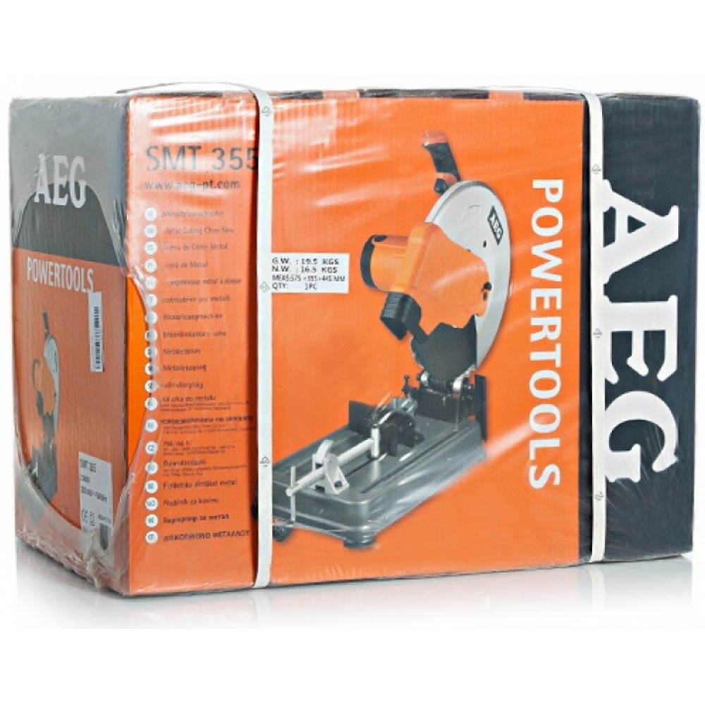 Відрізна пилка по металу AEG SMT 355 - фото 3 Відрізна пилка по металу AEG SMT 355 - фото 3