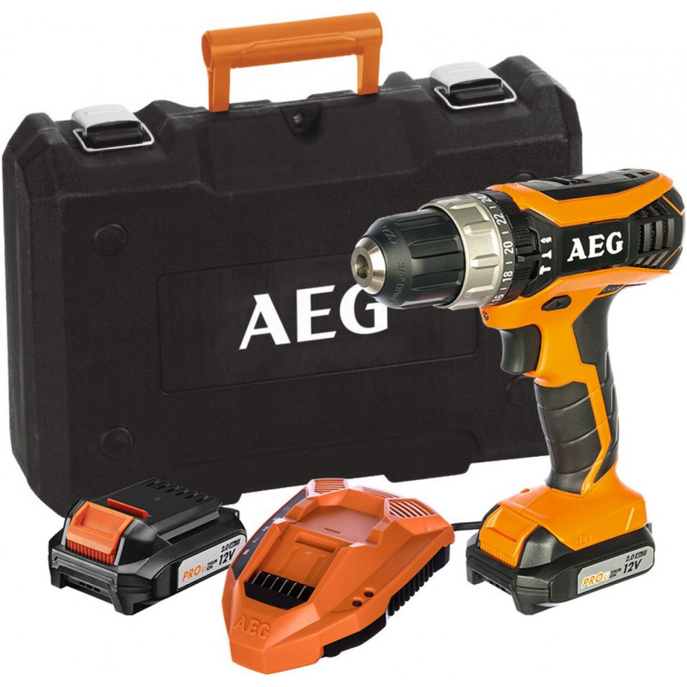 Дриль ударна акумуляторна AEG BSB12G3LI-202C AEG (4935451531) - фото 8 Дриль ударна акумуляторна AEG BSB12G3LI-202C AEG (4935451531) - фото 8