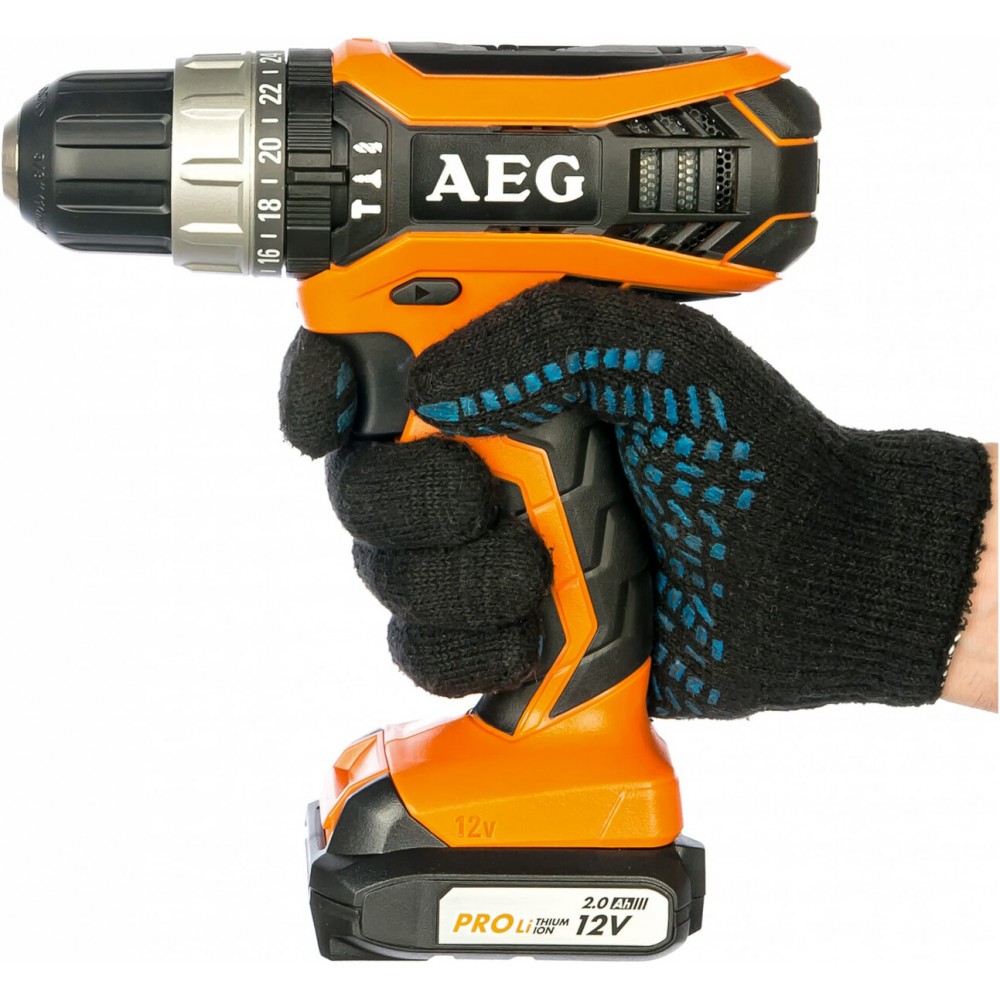 Дриль ударна акумуляторна AEG BSB12G3LI-202C AEG (4935451531) - фото 2 Дриль ударна акумуляторна AEG BSB12G3LI-202C AEG (4935451531) - фото 2