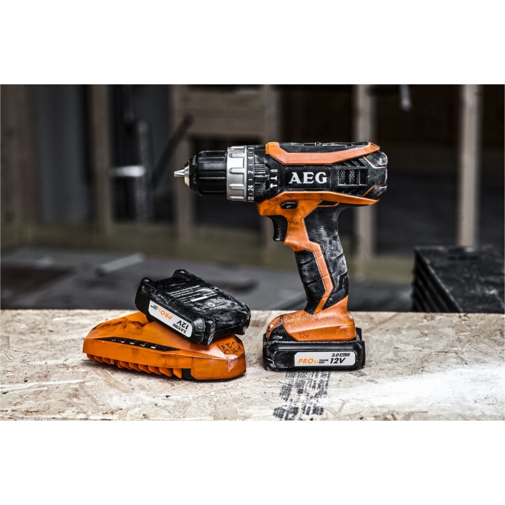 Дриль ударна акумуляторна AEG BSB12G3LI-202C AEG (4935451531) - фото 4 Дриль ударна акумуляторна AEG BSB12G3LI-202C AEG (4935451531) - фото 4