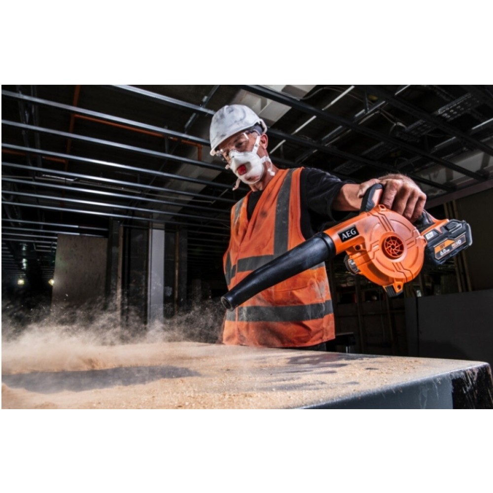 Акумуляторна повітродувка AEG BGE18-0 (4935464986) - фото 5 Акумуляторна повітродувка AEG BGE18-0 (4935464986) - фото 5